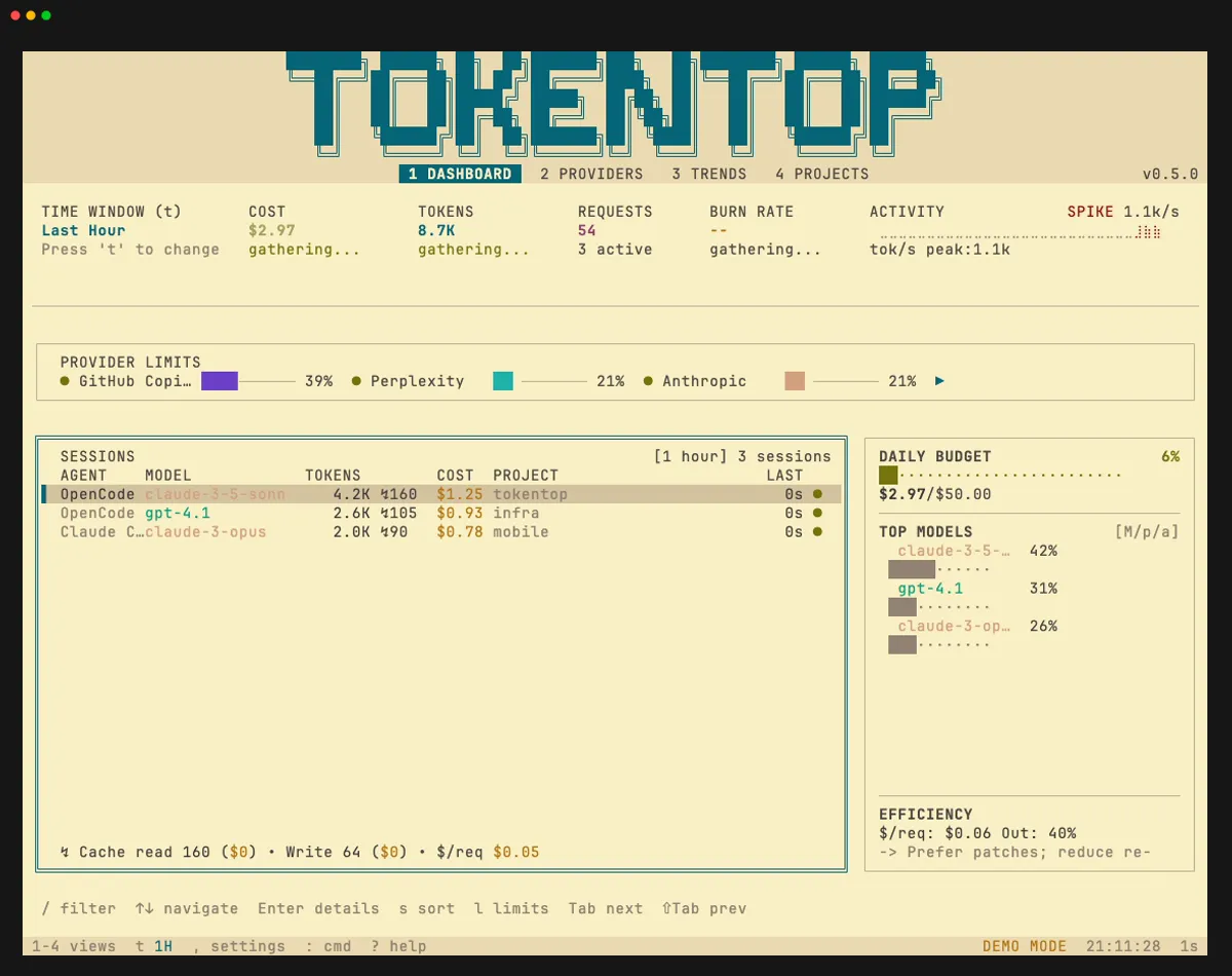 Gruvbox Light theme preview