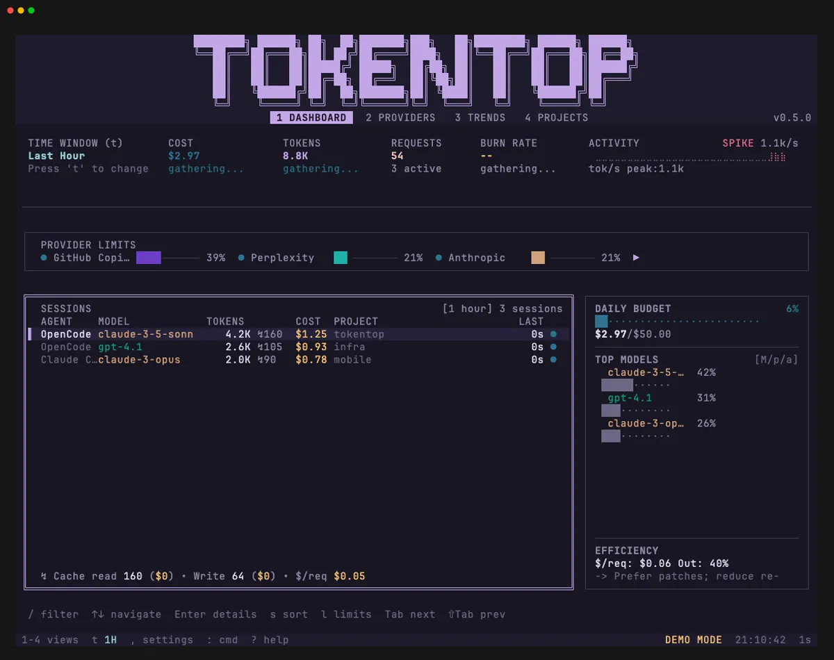 Rosé Pine theme preview